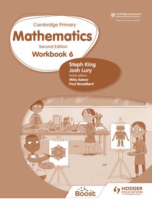 cover image of Cambridge Primary Mathematics Workbook 6